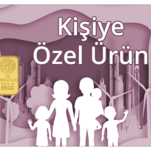 Kişiye Özel 1 Gr Külçe Altın